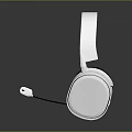 White Wireless PC Gaming Headset With RGB Light And Comfortable Ear Cushions