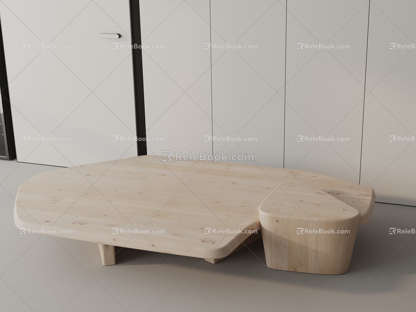 Modern coffee table 3d model