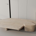 Modern coffee table 3d model