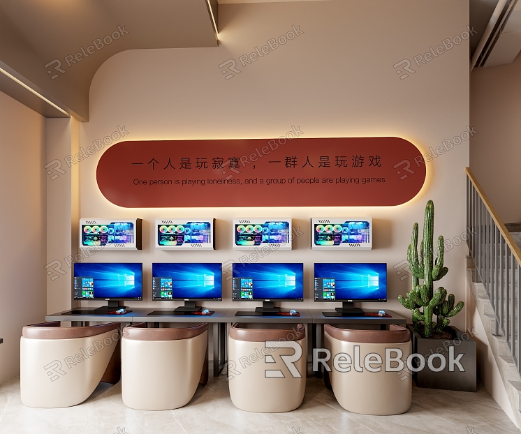 Internet Cafe model