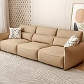 Modern Three-Seat Sofa Multi-Seat Sofa Two-Seat Sofa 3d model