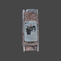 scrapped car 3d model