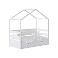 White House Shaped Kids Bed With Storage Drawers And Safety Rails