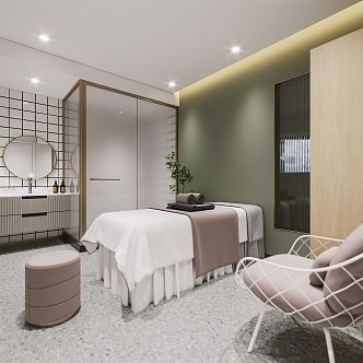 Modern SPA Beauty Room 3d model