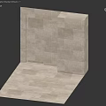 Premium Beige Natural Stone Floor Tiles With Neat Grout For Modern Warm Home Interior Decoration