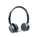 Black Over Ear Headphones With Microphone Comfortable Design And Clear Sound Quality