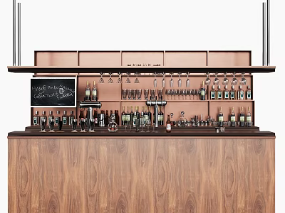 The Modern Bar 3d model