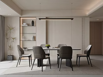 Modern Restaurant 3d model