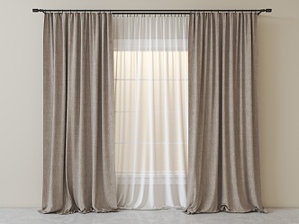 Curtains 3d model