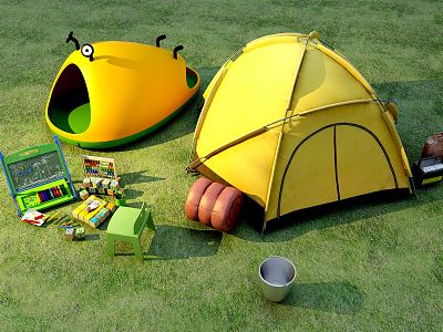 Modern Tent model