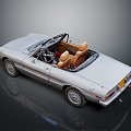 Hyundai sports car Convertible Car Convertible Car Vehicle Car Private Car Sedan 3d model