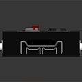 Headphone Speaker With Black Design Control Buttons Knobs And Audio Interface
