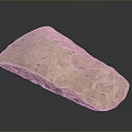 Primitive Stone Weapon Ancient Handcrafted Tool With Rough Surface From Prehistoric Era 3d model