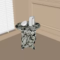 Modern side corner 3d model