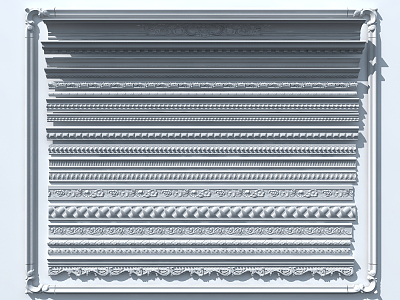 European Gypsum Line Gypsum 3d model