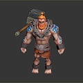 Western Samurai Western Warrior Western Hero Western Warrior Knight Hero Ancient Warrior Paladin 3d model