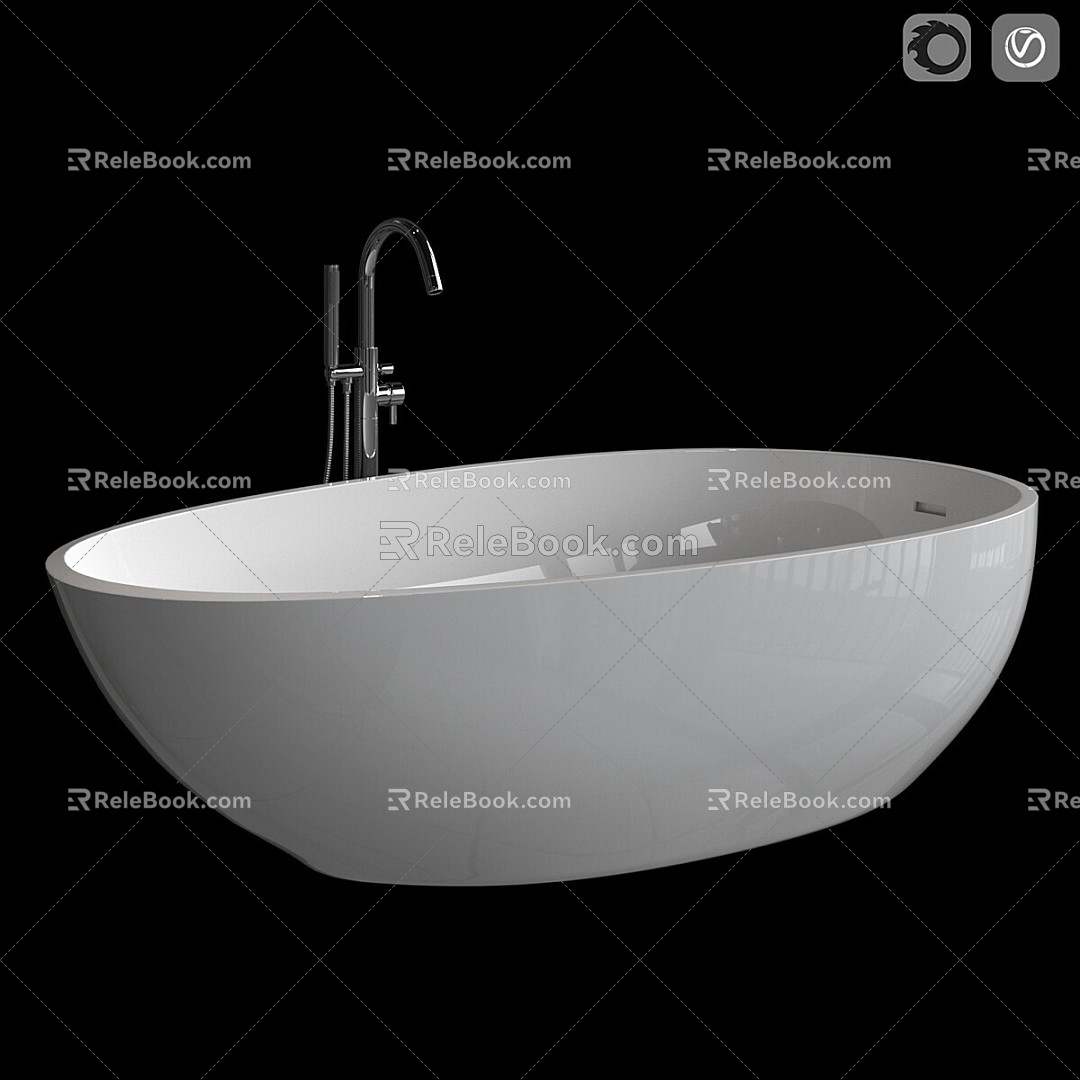 Shower Bath Mixer 3d model