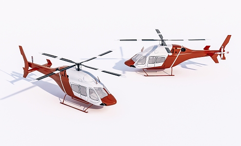 Helicopter 3d model