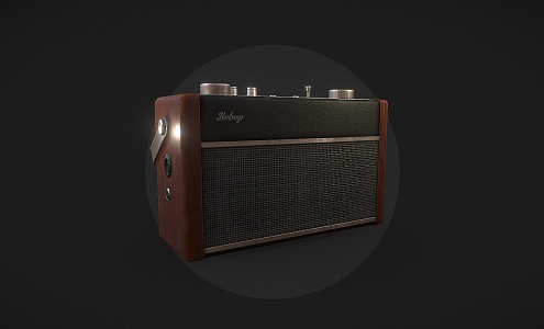 Modern Radio 3d model