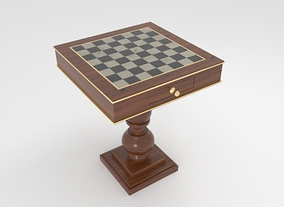 American Chessboard 3d model