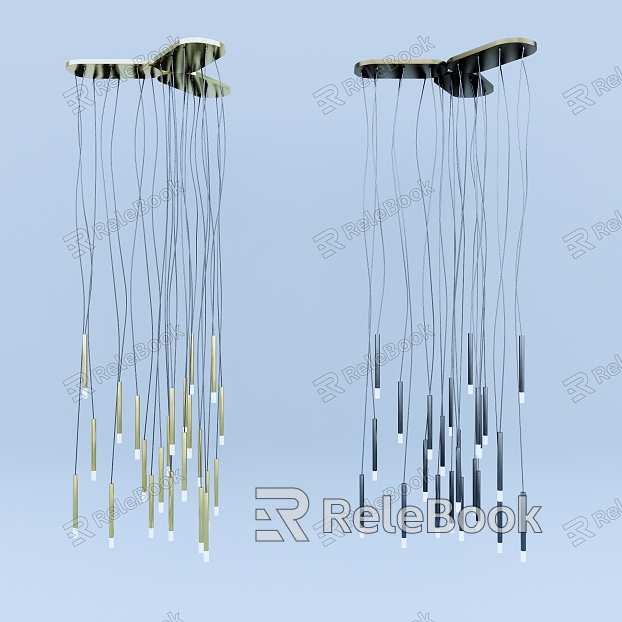 Light Luxury Chandelier Metal Chandelier model