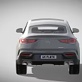 White Mercedes Coupe Style SUV With UK Plate And Black Wheels Modern Design