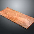 Natural Wooden Plank Supporting Plant Growth For Indoor Greenery Decoration
