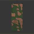 Military Armored Vehicle With Camouflage Pattern 6x6 Wheel Design And Roof Mounted Gear