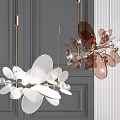 Modern chandelier 3d model