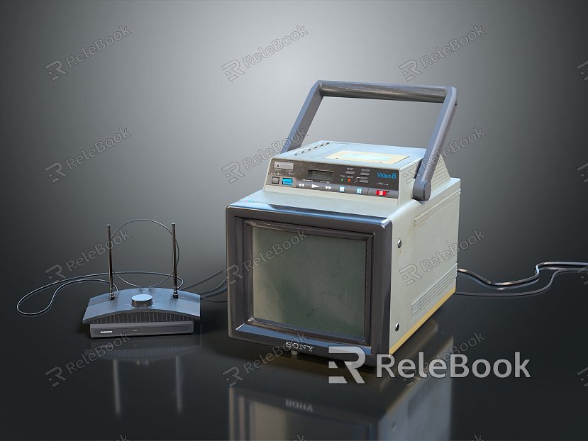 Retro TV Home Appliances Home Appliances Electrical Appliances model