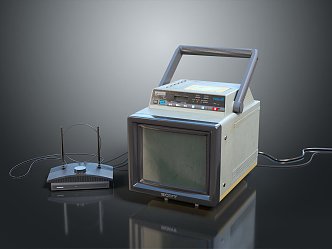 Retro TV Home Appliances Home Appliances Electrical Appliances 3d model