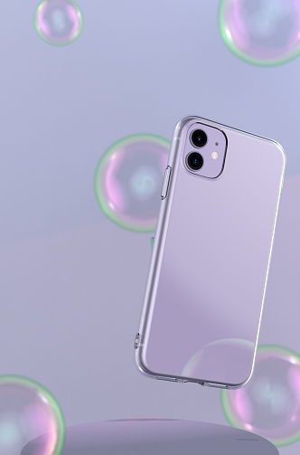 Mobile phone bubble booth 3d model