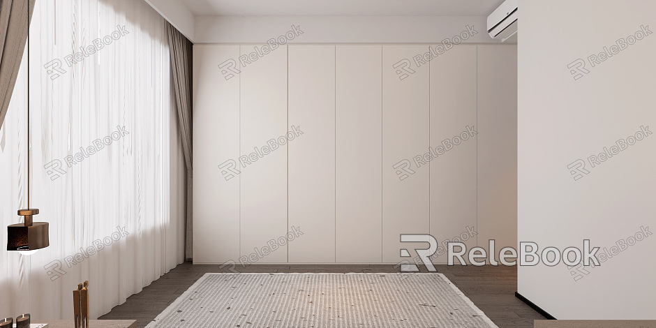 Modern Cloakroom Bedroom model