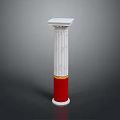 Columns Stone Columns Stone Columns Old Columns Roman Columns Roman Columns Classical Columns Greek Columns 3d model