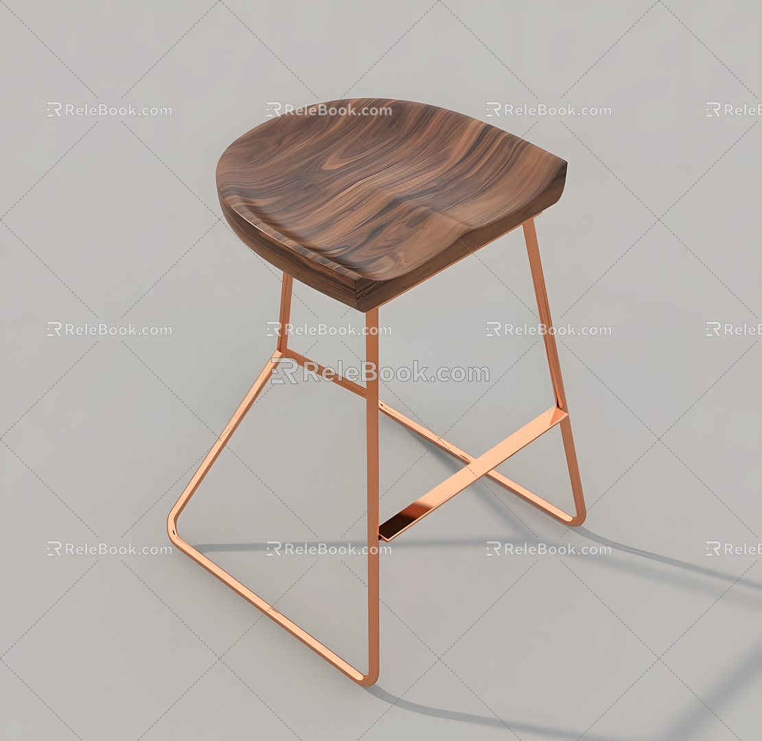 Bar Chair Leisure Chair Bar Chair Bar Stool Stool Bench Chair Stool Round Stool 3d model