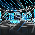 Modern Stage Design With Dynamic Lighting Digital Screens And FONI Beer Festival 2024