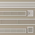 Different Air Conditioner Vents With Various Designs And Styles For Home
