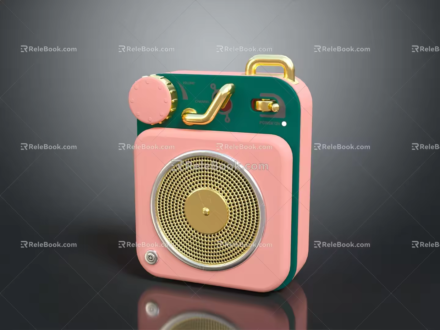 speaker sound wireless speaker wireless bluetooth speaker 3d model