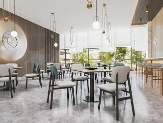 Small Restaurant Modern Restaurant 3d model