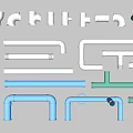 Pipe Drainage Pipe Sewer Pipe Parts Pipe Fittings Pipe Combination 3d model