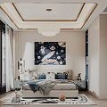 Cozy Kids Bedroom Interior Design With Starry Sky Art Bed Rail And Pendant Lamp