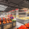 Modern Supermarket 3d model