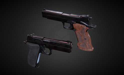 Pistol 3d model