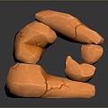 Stone Rock Stone Stone Appreciation Stone Strange Stone Ore Realistic 3d model