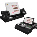 Commercial Equipment POS Systems With Touchscreen Displays Card Readers And Payment Keypads