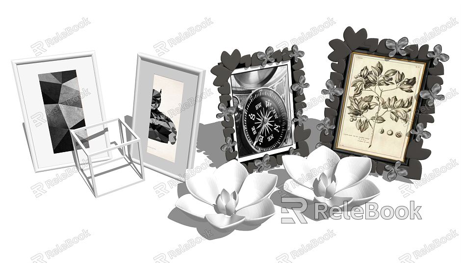 Modern Photo Frame Minimalist Plus Exquisite Photo Frame model