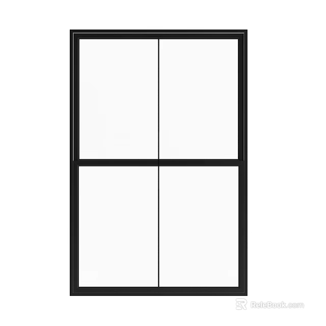 Modern Entryway Side Cabinet With Simple Design And Storage Doors Drawers 3d model 