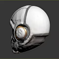 Sci-Fi Helmet Alien Helmet High Tech Helmet Game Helmet 3d model