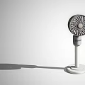 Modern Air Conditioner Fan With Stable Stand Base And Circular Blade Design