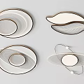 modern ceiling lamp 3d model